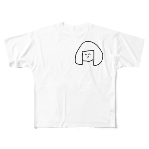 おにぎりちゃん All-Over Print T-Shirt