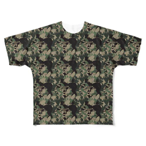 Hartman Warface Camo フルグラフィックTシャツ