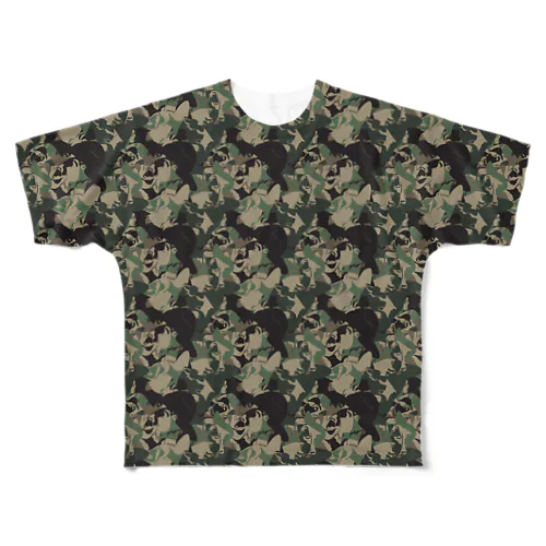 Hartman Warface Camo All-Over Print T-Shirt