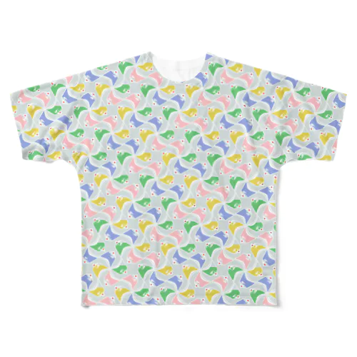 パンパンパターンA All-Over Print T-Shirt