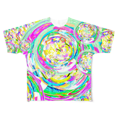 🌈✨シャボンシャワー✨🌈 All-Over Print T-Shirt