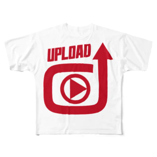 UPLOAD フルグラフィックTシャツ