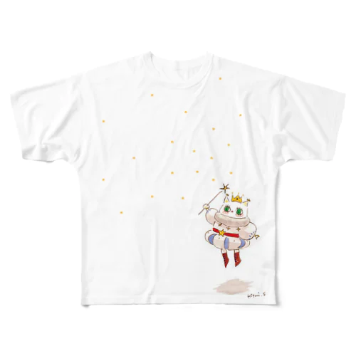 猫王子は魔法使い All-Over Print T-Shirt