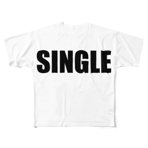 SINGLE All-Over Print T-Shirt