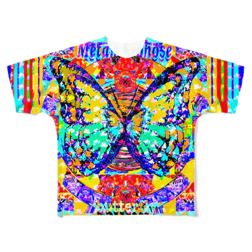 ✨🌈  変革の蝶　✨🌈 All-Over Print T-Shirt