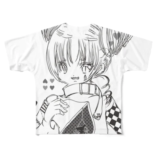 To confine clowns フルグラフィックTシャツ