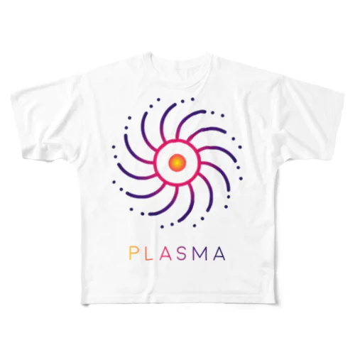 plasma t-shirt フルグラフィックTシャツ