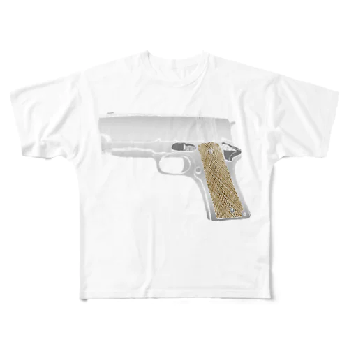 ガンマニア専用デザイン「GUN」 フルグラフィックTシャツ