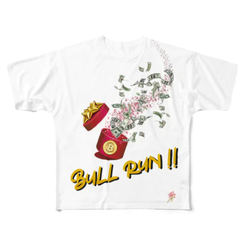 Studio Made in France 005 Bull Run All-Over Print T-Shirt