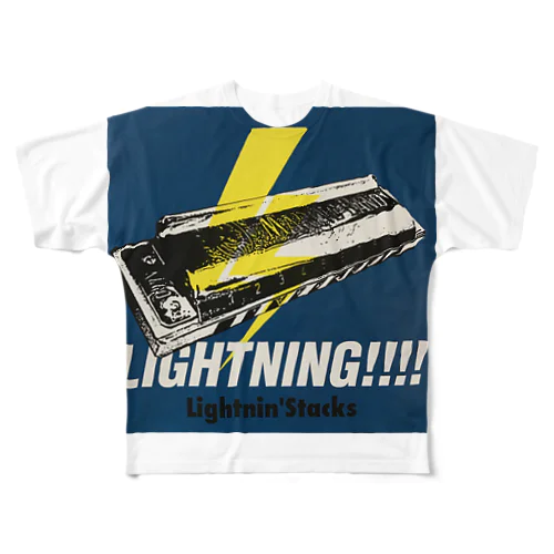 Lightning!!!!!!! フルグラフィックTシャツ