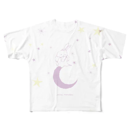 うさぎのミミ・メルシュ All-Over Print T-Shirt