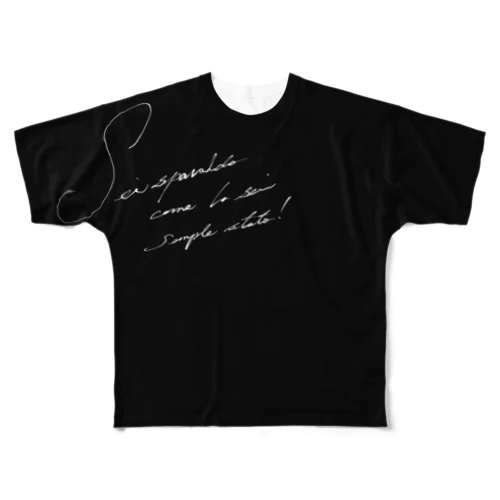 相変わらず強引Tシャツ All-Over Print T-Shirt