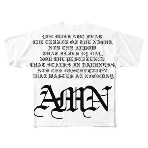 Psalm91 All-Over Print T-Shirt