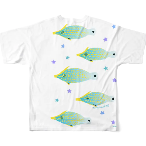 テングカワハギ All-Over Print T-Shirt