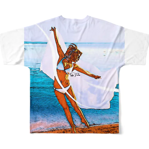 Summer Girl - Stay Fearless Version #1 All-Over Print T-Shirt