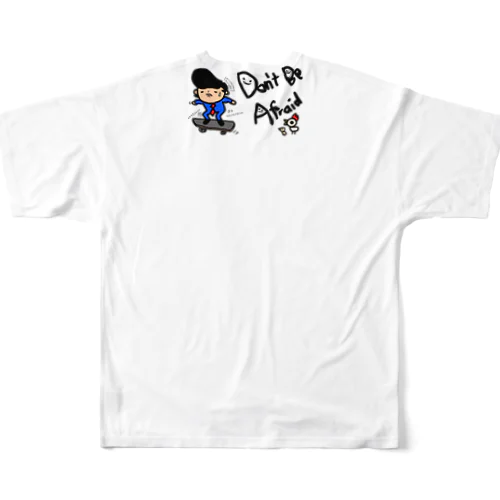 DBA,SK8er boi フルグラフィックTシャツ