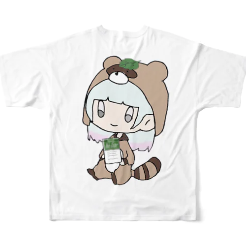着ぐるみたぬぅ太★ All-Over Print T-Shirt