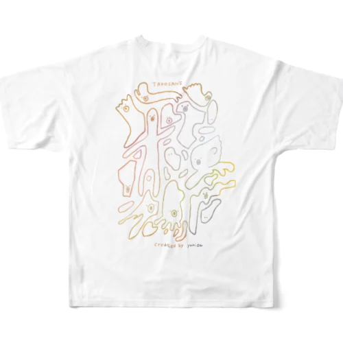 TAKISAN’s (たこさんズ) All-Over Print T-Shirt