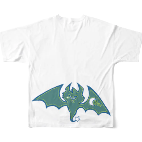 Devil ボンジュ フルグラフィックTシャツ