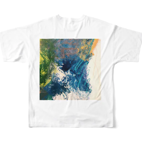 海と私 フルグラフィックTシャツ