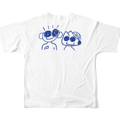 Big Eyes  フルグラフィックTシャツ