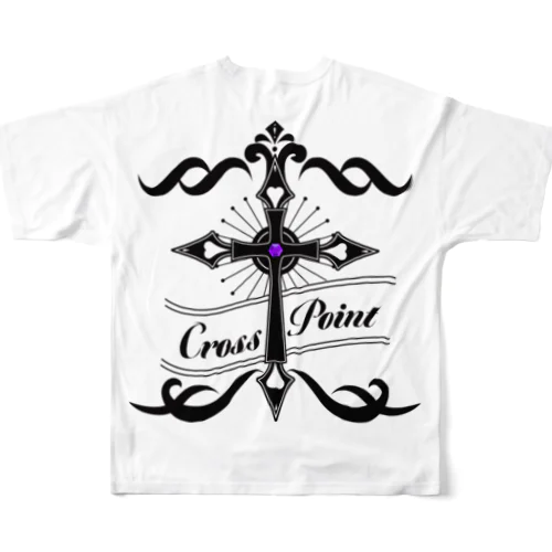 Bar Cross Point グッズ フルグラフィックTシャツ