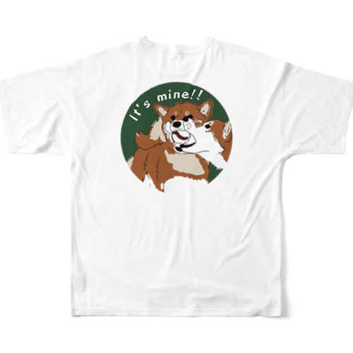 柴犬【わんデザイン 7月】 All-Over Print T-Shirt