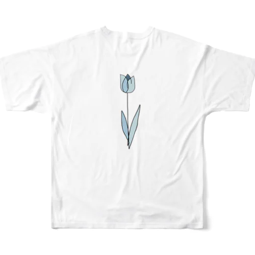 Water Tulip フルグラフィックTシャツ