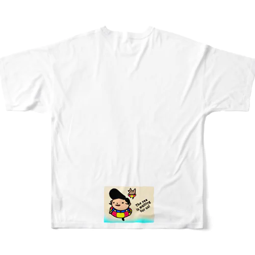 急げ!海が僕らを呼んでいる! All-Over Print T-Shirt