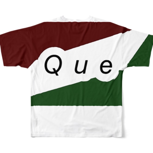 Que All-Over Print T-Shirt
