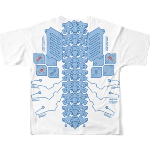 蒼の背骨 All-Over Print T-Shirt