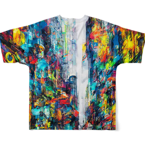 Digital Boulevard All-Over Print T-Shirt