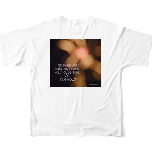 Smile the sun フルグラフィックTシャツ