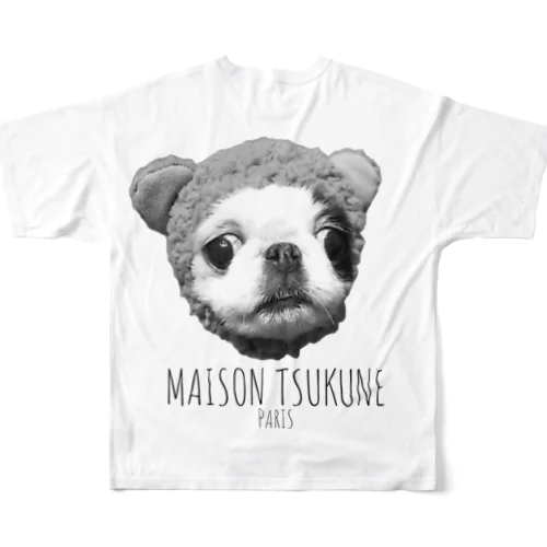 MAISON  TSUKUNE  フルグラフィックTシャツ