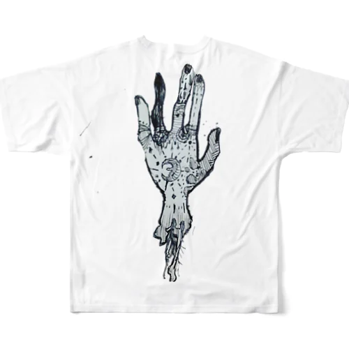 ちぎれたて。 All-Over Print T-Shirt