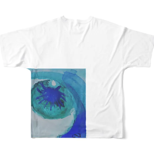 星を見てるの All-Over Print T-Shirt