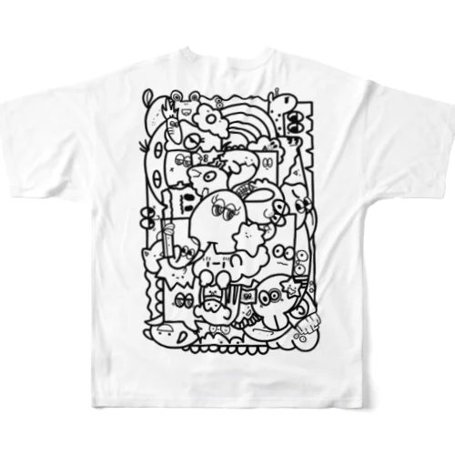 アサネボウ・ザ・ワールド All-Over Print T-Shirt