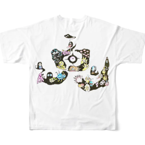 妖怪百鬼 All-Over Print T-Shirt