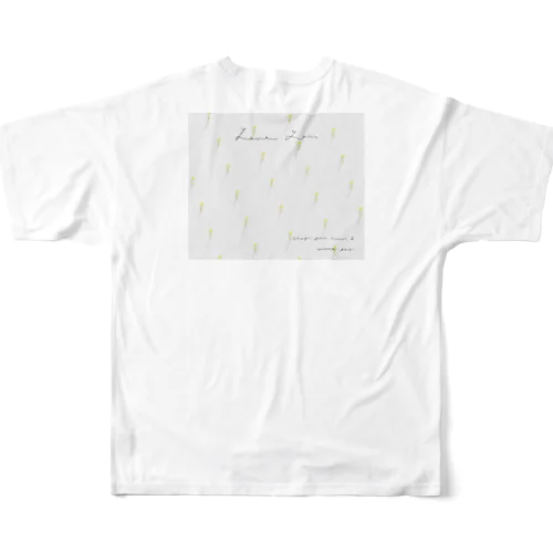 NANOHANA , Logo Message . All-Over Print T-Shirt