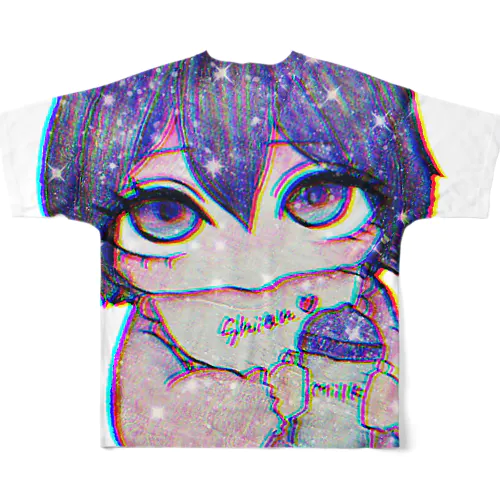 しあばぶ@しきﾁｬﾝ All-Over Print T-Shirt