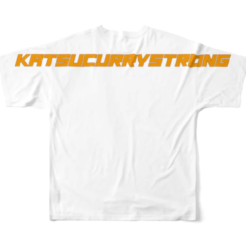 KASTUCURRYSTRONGKARAI フルグラフィックTシャツ