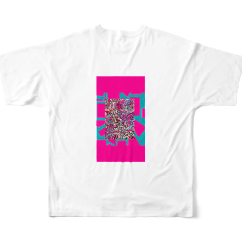 モテモテ💕集合体💕 フルグラフィックTシャツ