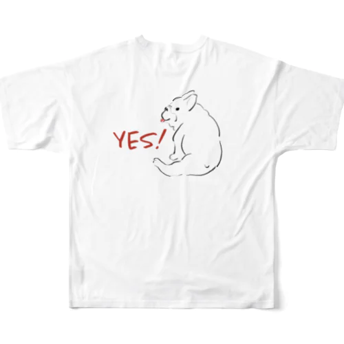 YES! フルグラフィックTシャツ