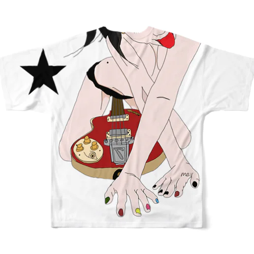 bassgirlbig All-Over Print T-Shirt