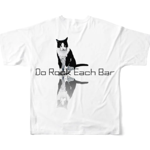 Do rock each bar フルグラフィックTシャツ