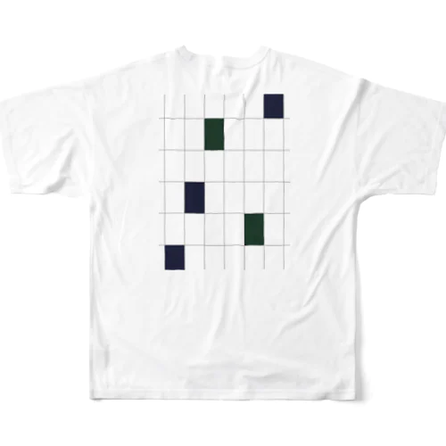 darkGreen , darkBlue , Art . All-Over Print T-Shirt