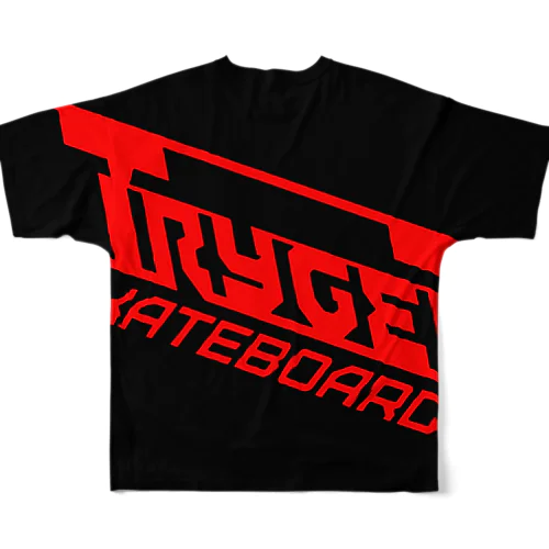 【メンバー限定】TRYGETskateboardsグッズ フルグラフィックTシャツ