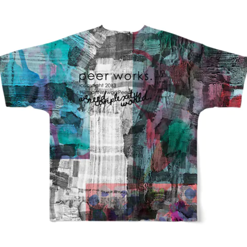 ORIコラージュPRINT-konton All-Over Print T-Shirt