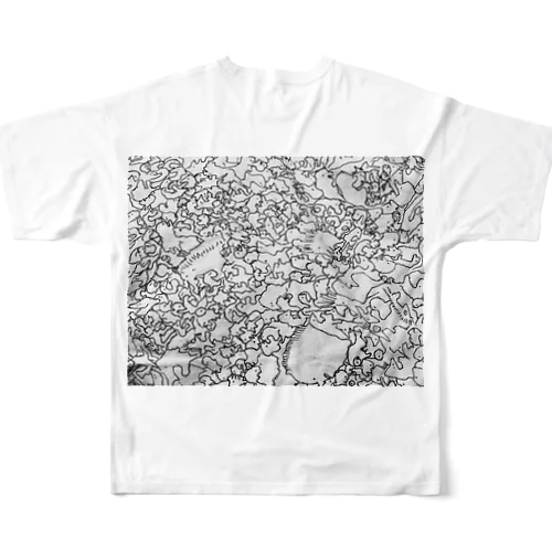 💕運気好転モテモテ集合体物体💕 All-Over Print T-Shirt