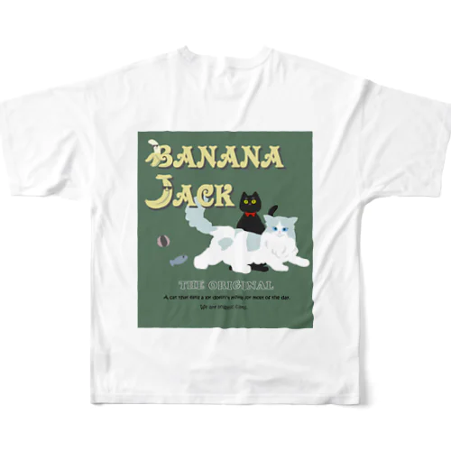 BANANAJACK Tシャツ フルグラフィックTシャツ